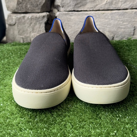 Rothys Original Slip On Black Sneaker - Picture 2 of 10